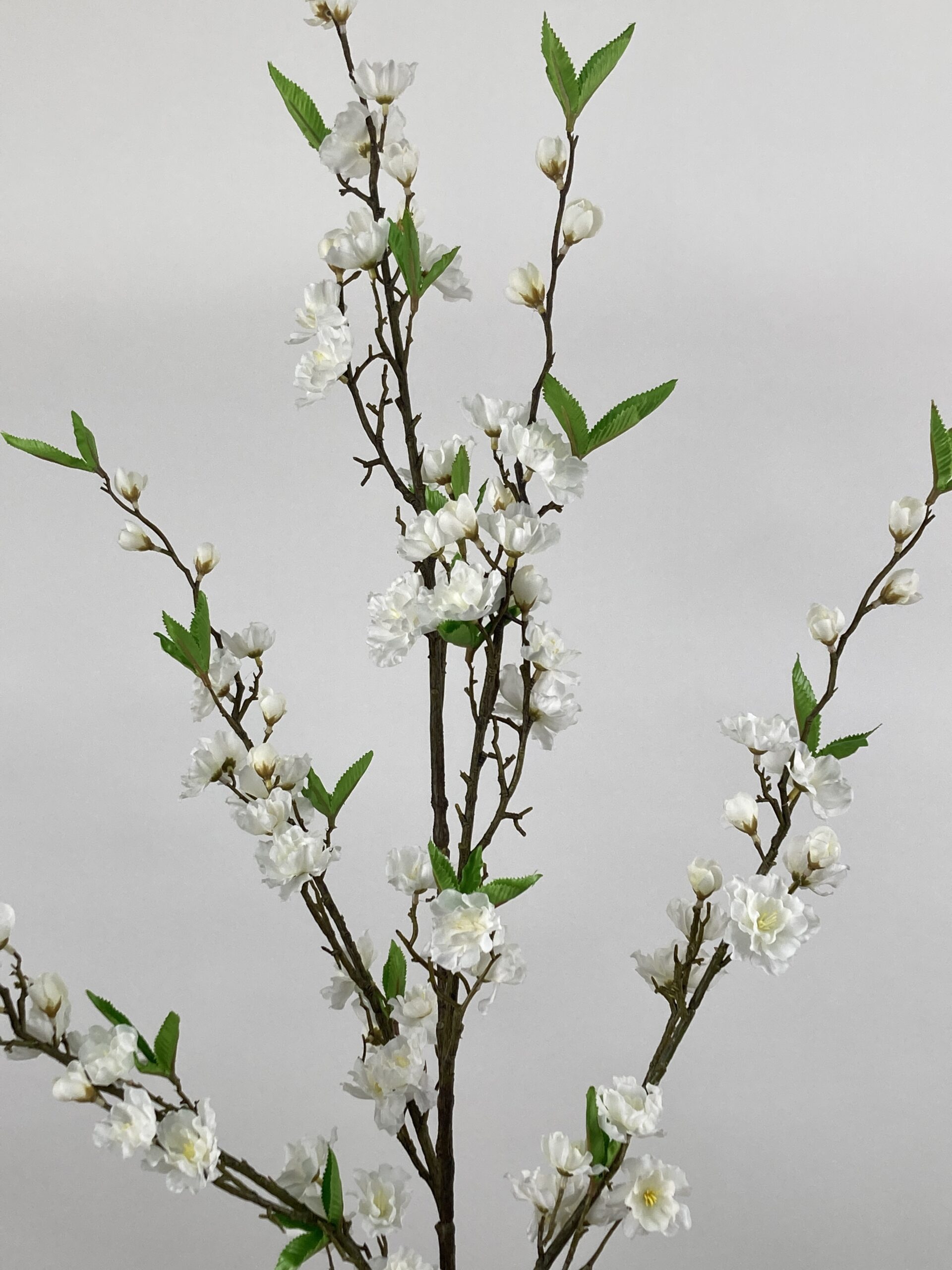 Fiore Artificiale Partenio (Tanacetum) Femke | Bianco, Altezza 60 Cm | Finto Su Gambo | Per Decorazioni UV Resistenti