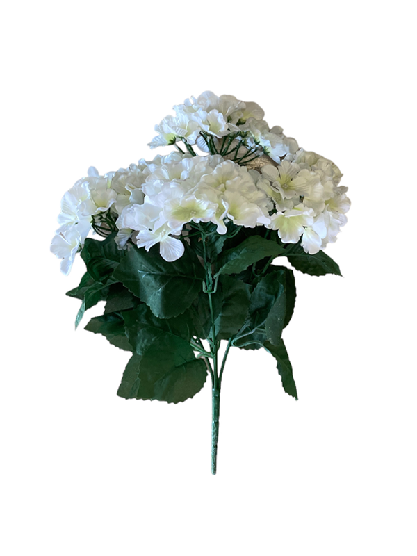 Ortensia Bouquet Crema 5 Fiori