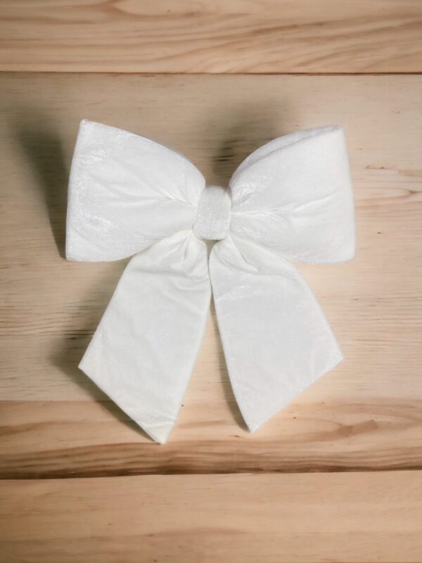 Fiocco Velluto Bianco 40x40cm