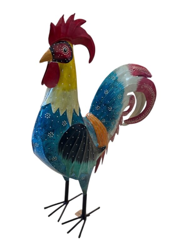 GALLO IN METALLO PASQUA