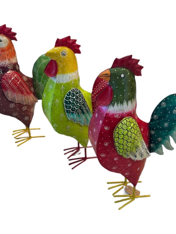 GALLO IN METALLO PASQUA