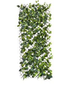 Parete Artificiale Grata Legno 200×100 cm