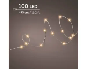Micro led a Batteria luce calda