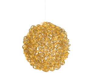 Sfera Luminosa Oro Per Esterno