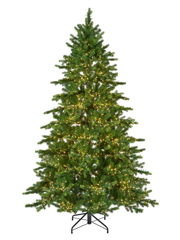 Albero Di Natale Galloway Con Luci 210 cm Misto