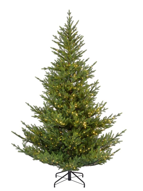 Albero Di Natale Norway Con Luci 180cm
