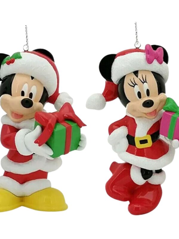 Mickey e Minnie 3d Personaggi Disney Originali Set 2 pz