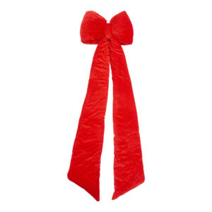 Fiocco Lungo Velluto Rosso 160 cm