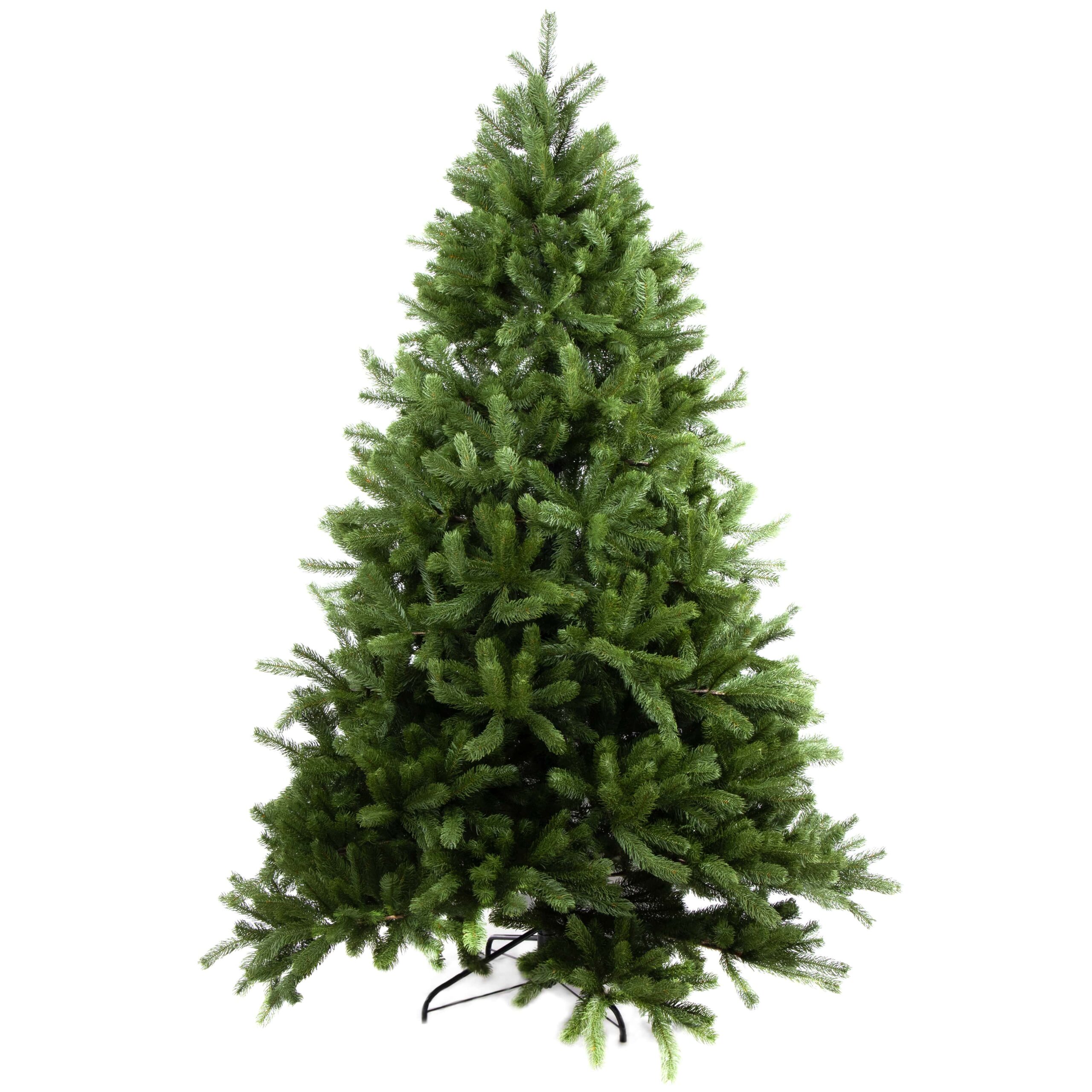 Albero di Natale Artificiale in Silicone 240cm con Ramo Lungo