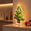 albero natalizio smile led multicolor in soggiorno moderno di my garden napoli