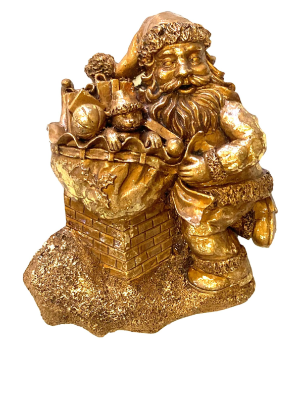 Babbo Natale Resina Porta