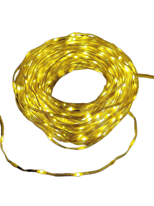 Luci natalizie 200 Maxi Gocce LED bianco caldo di 10 metri di Giocoplast di my garden napoli