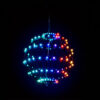 pallina led natalizia multicolor di my garden napoli 60 cm diametro