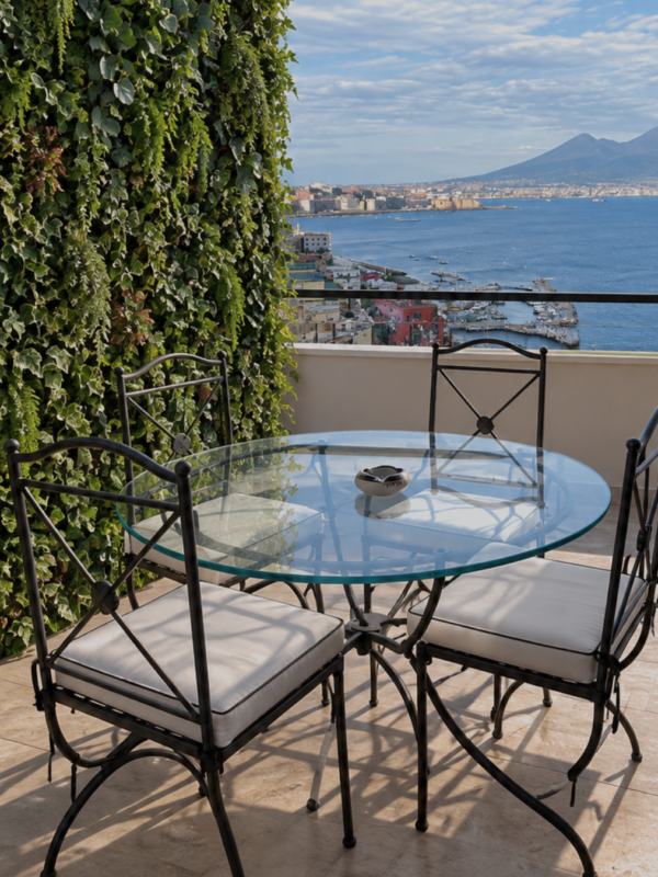parete artificiale per balcone di my garden napoli
